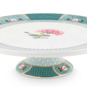 Pip studio Porcelæn Blushing Birds Stor Kagefad Blue