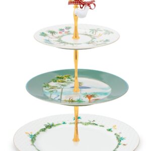 Pip studio porcelæn Jolie Heron kageopsats i 3 etager