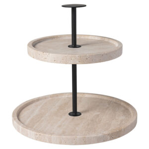 Villeroy & Boch Manufacture Travertine Kagefad, 2 etager