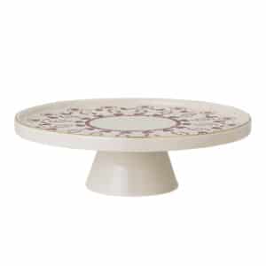 Bloomingville - Jolly Kagefad , Multifarvet, Stentøj, D26xH7 cm